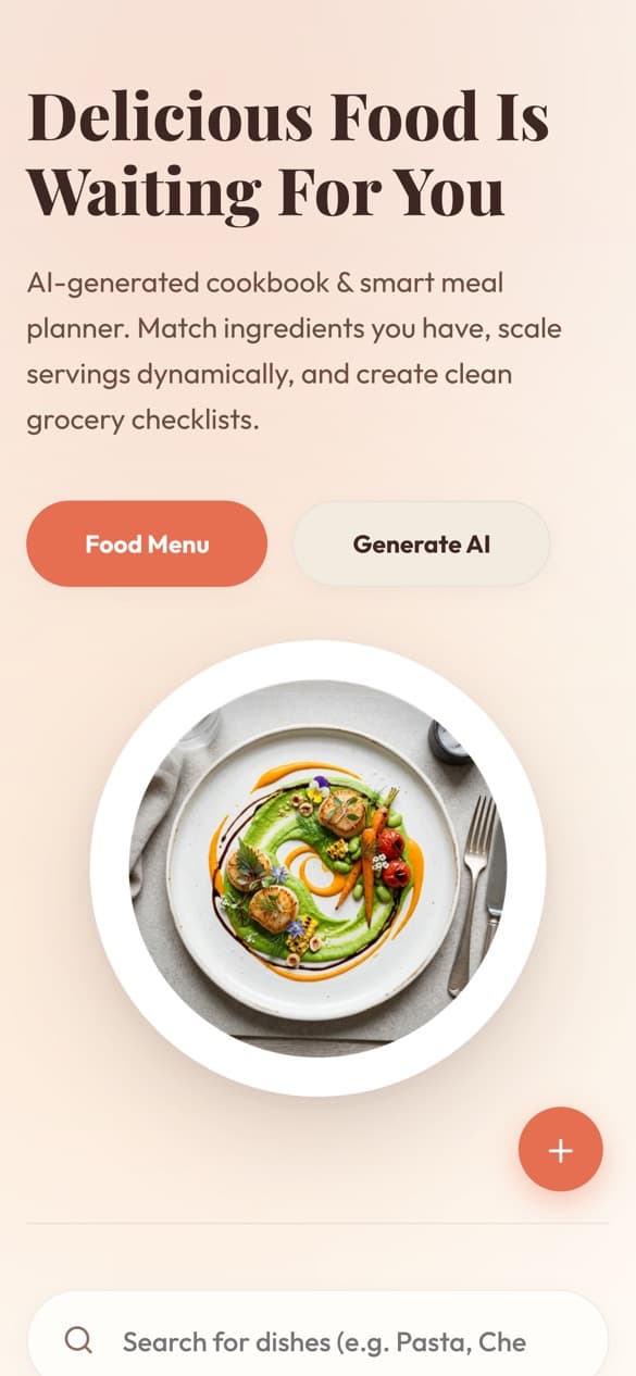 The Daily Dish on mobile